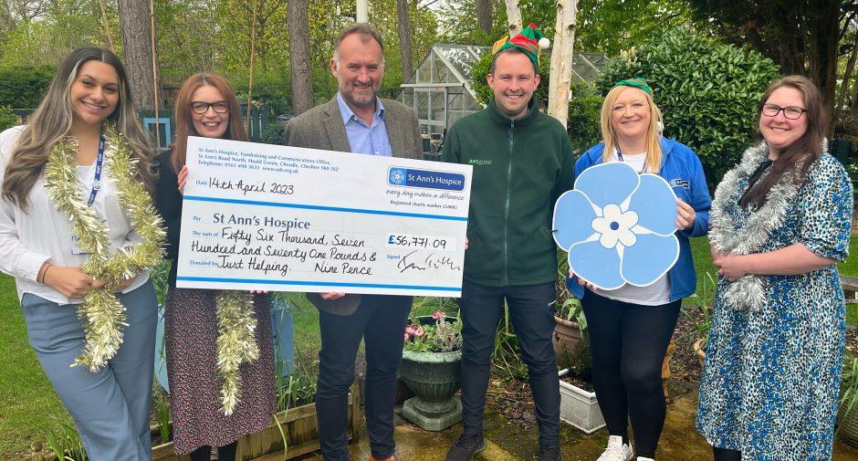 St Ann’s Hospice announces over £50,000 raised from Christmas tree