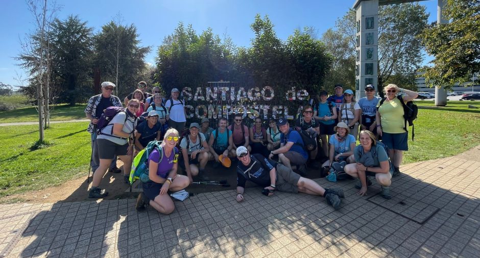 St Ann’s Hospice staff raise £8,564 hiking the Camino de Santiago trek together