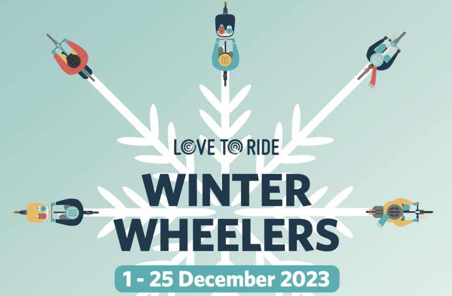 Businesses and residents encouraged to take part in Winter Wheelers cycling challenge.