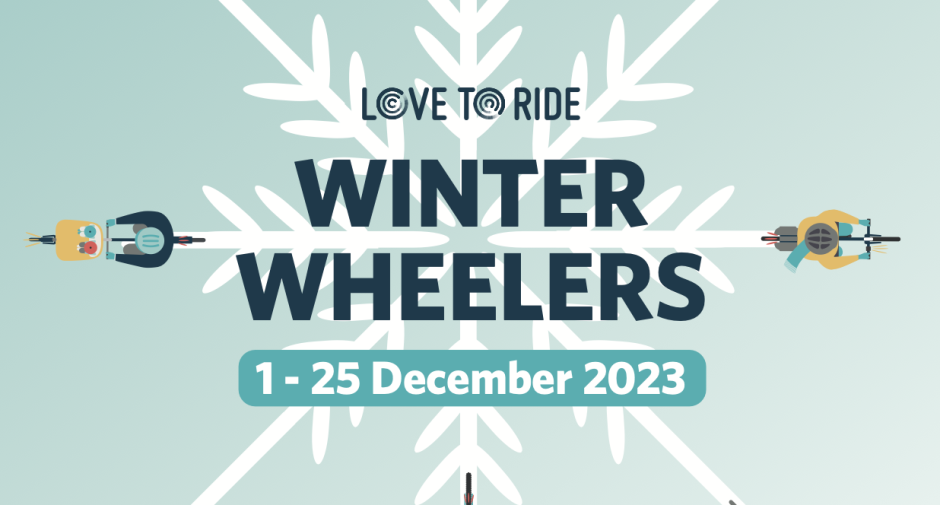 Businesses and residents encouraged to take part in Winter Wheelers cycling challenge.