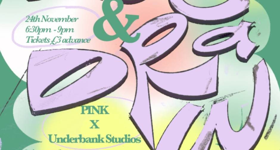 Drag & Draw: Life drawing PINK X Underbank Studios