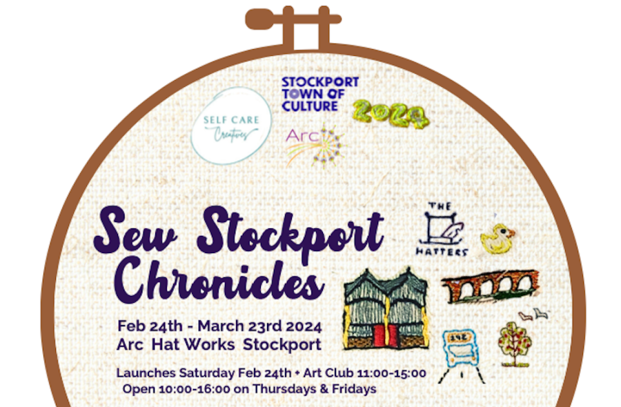 Sew Stockport Chronicles Exhibition Launch